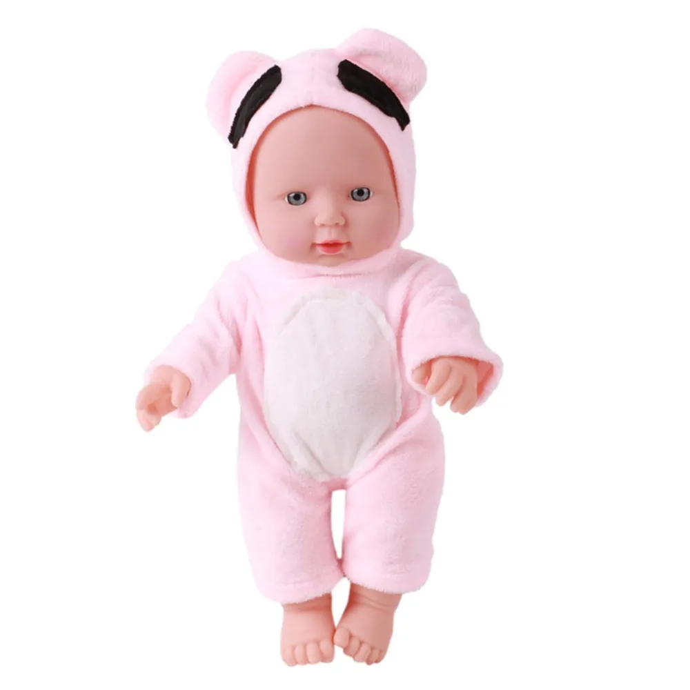 30/41 см новорожденный Детские моделирования куклы Мягкие Детские Reborn Baby Doll игрушка мальчик девочка эмулированный куклы для детей, подарок на день рождения, Рождество, Декор