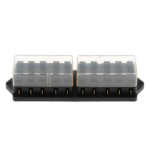 TOYL 10x porte Fuse boite a fusibles для Авто KFZ fusibles2V пластик|fusible|fusibles auto |
