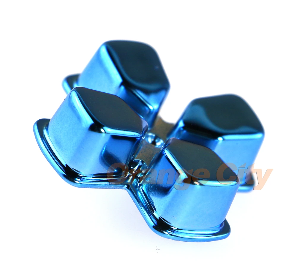 50 шт./лот многоцветные хромированные перекрестные кнопки контроллера для