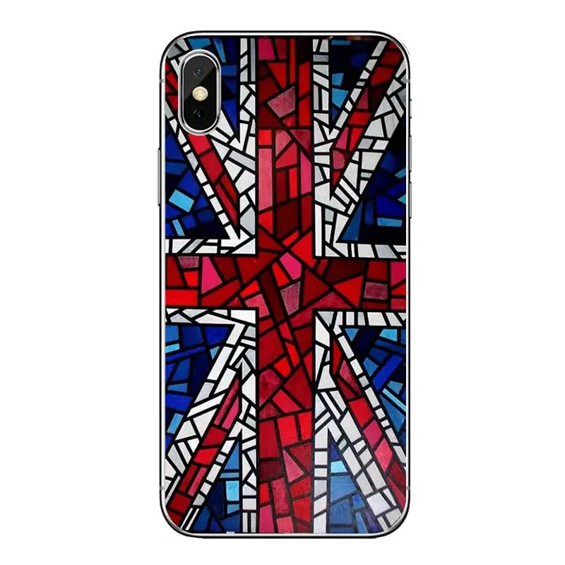 england british english uk flag Union Jack For Xiaomi Redmi 4X S2 3S Note 3 4 5 6 6A Por Pocophone F1 Mi TPU Transparent Cases |