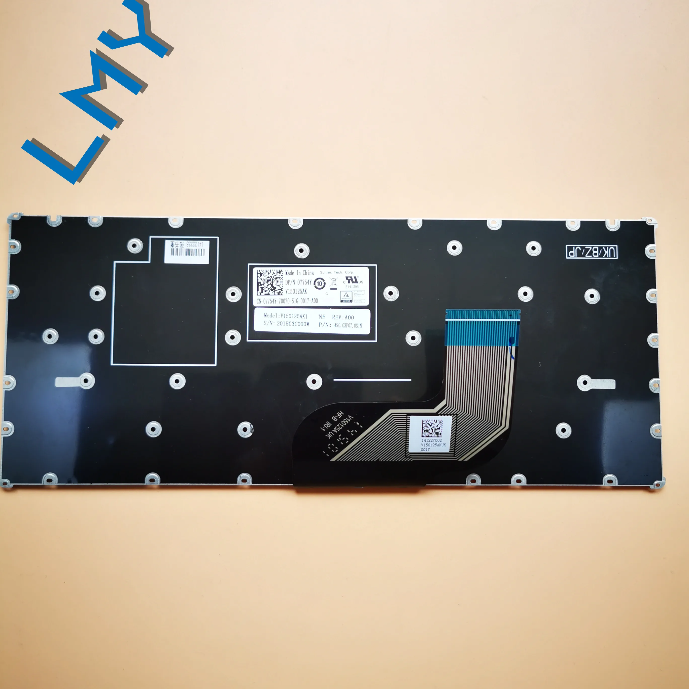 Совершенно новая Оригинальная NE NW DM Клавиатура для ноутбука DELL inspiron 11 3180 i3180 07754Y |