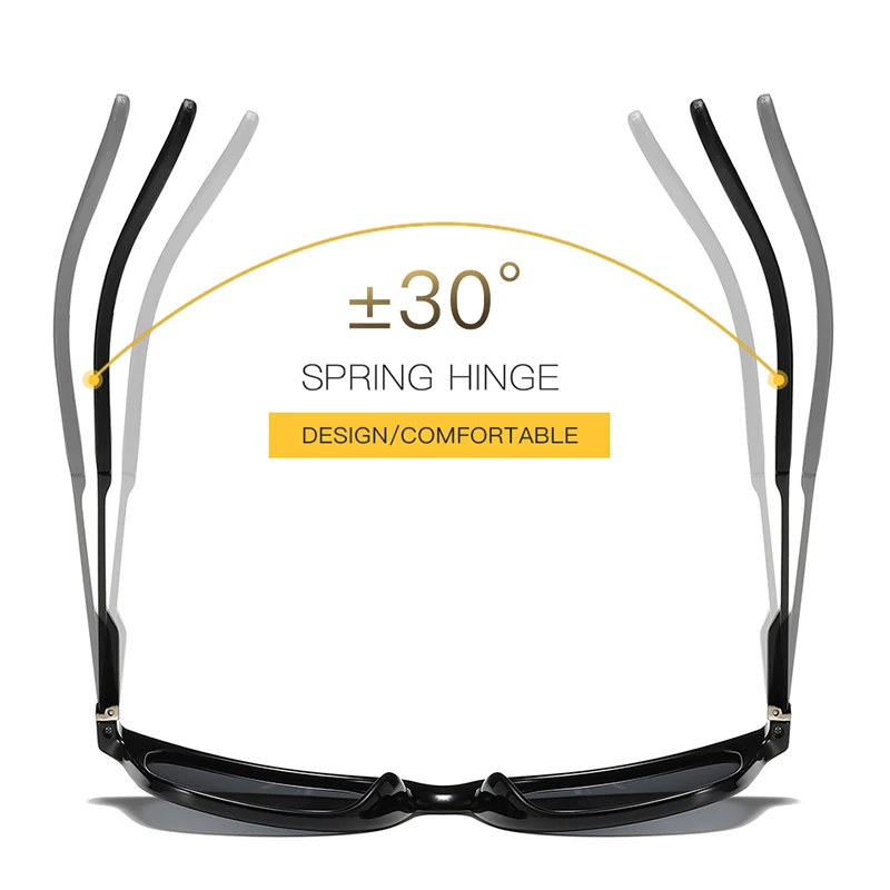 2019 антибликовые модные поляризационные солнцезащитные очки для улицы мужские