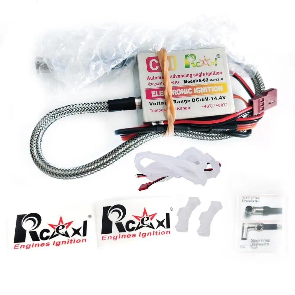 Rcexl ME8 1/4-32 прямая заглушка CDI Автоматический угол наклона зажигания с комплектом