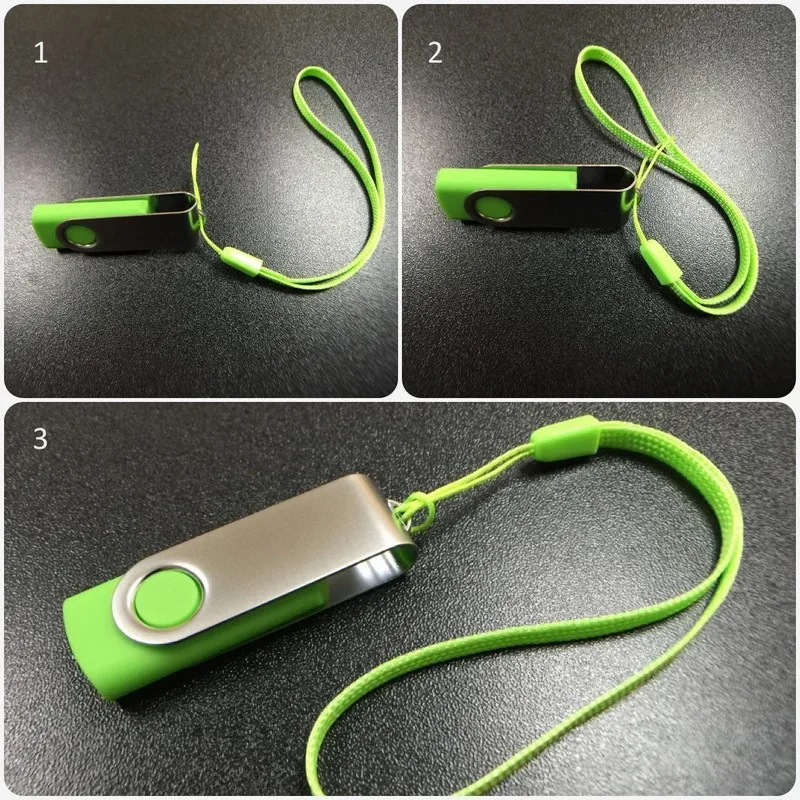 10 шт. с местом для хранения рукоятка ремешок держатель USB флэш накопители ключи