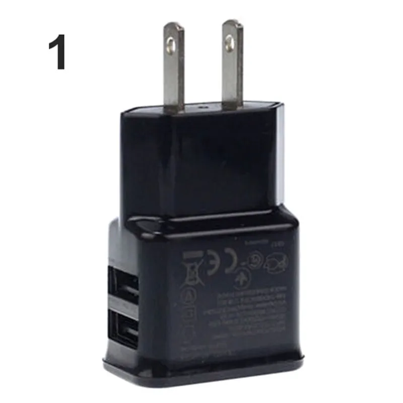 2.1A/1A на 2 портный Dual USB сетевой адаптер для зарядки электроники с разъемами