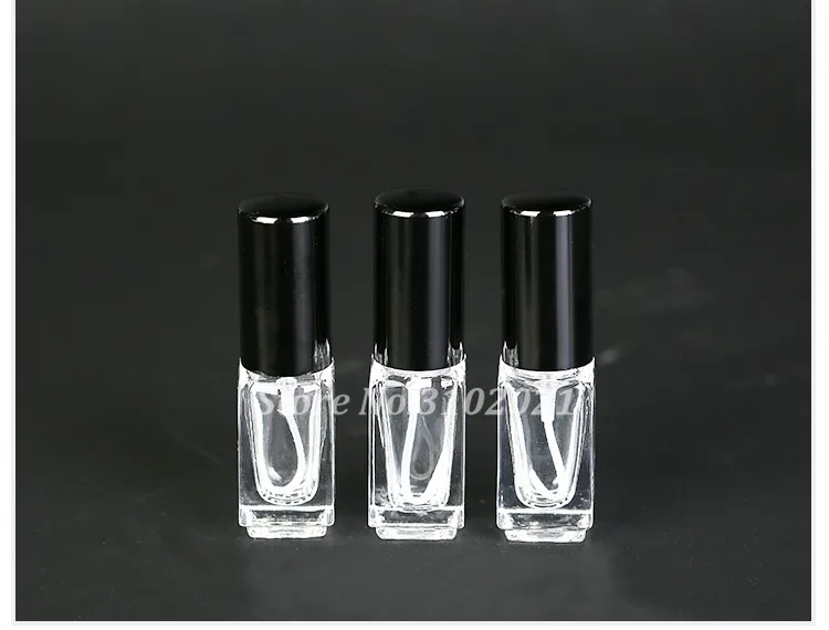 10/30pcs пустая 3/10/30/50 мл чистая Стекло парфюмный распылитель бутылки с серебро/черный/золотой Чехол Контейнер для косметических жидкостей