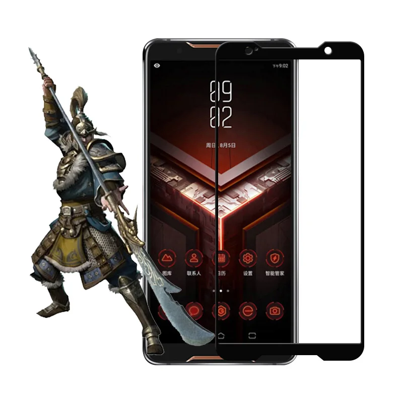 Закаленное стекло с полным покрытием клея для ASUS ROG Phone ZS600KL защитная пленка