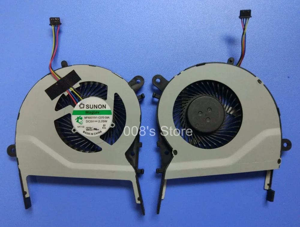 

New Laptop CPU Cooler Fan For ASUS X455LD K555LJ X455CC A455 A455L K455 X555 A555L K555 W419LD MF60070V1-C370-S9A 2.25W Radiator