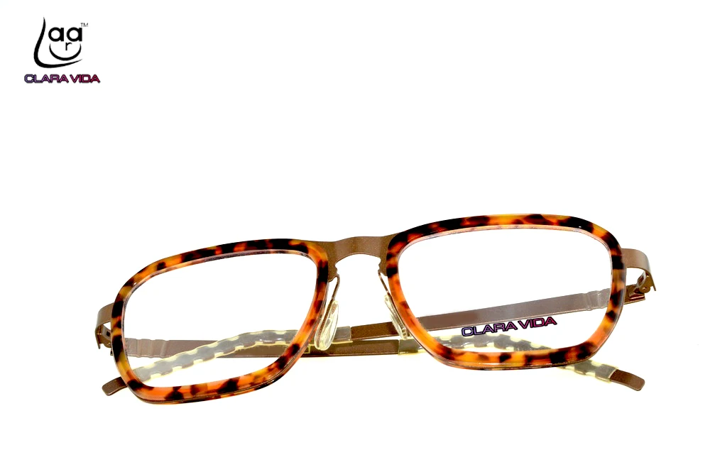 2019 продвижение Gafas Clara Vida Новые дизайнерские Нержавеющая сталь и леопардовым