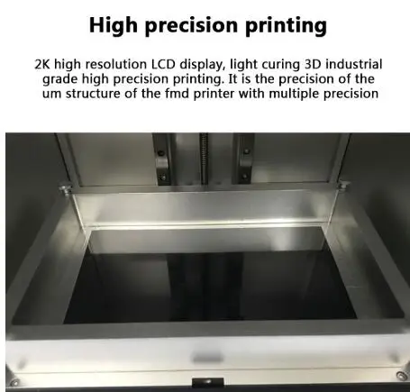 3D принтер SLA/DLP/LCD сделай сам большой размер печати 216*135*200 мм высокая точность нм