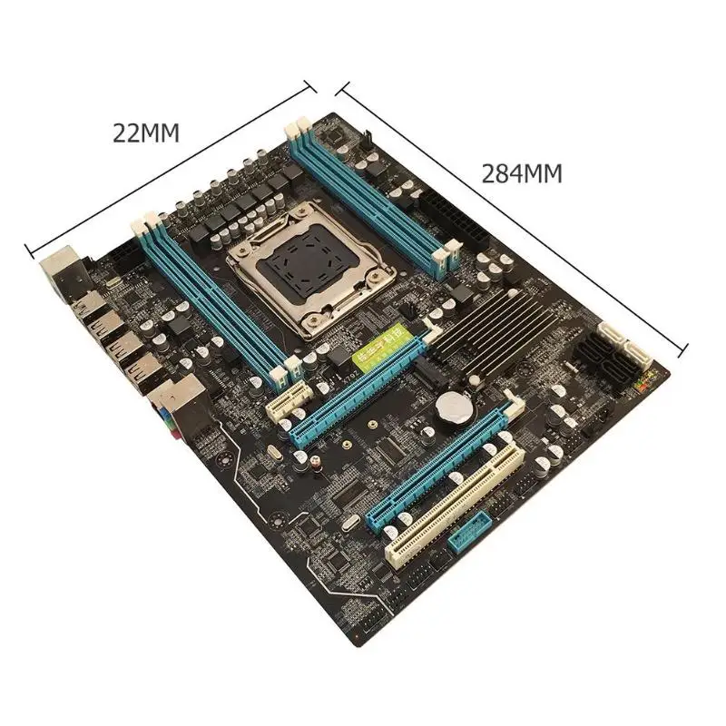 X79T DDR3 настольных ПК Материнские платы 2011 Процессор компьютера 4 канала материнская плата Поддержка M.2 E5-2680V2 для Intel B75 N