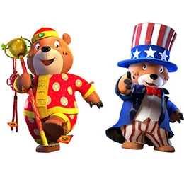 Детский планшет, B. B. PAW 7 дюймов 1+ 8G Android 6,0 планшет с 120+ обучающими приложениями(64+ для русского и английского)-2 упаковки - Комплект: Chinese and English