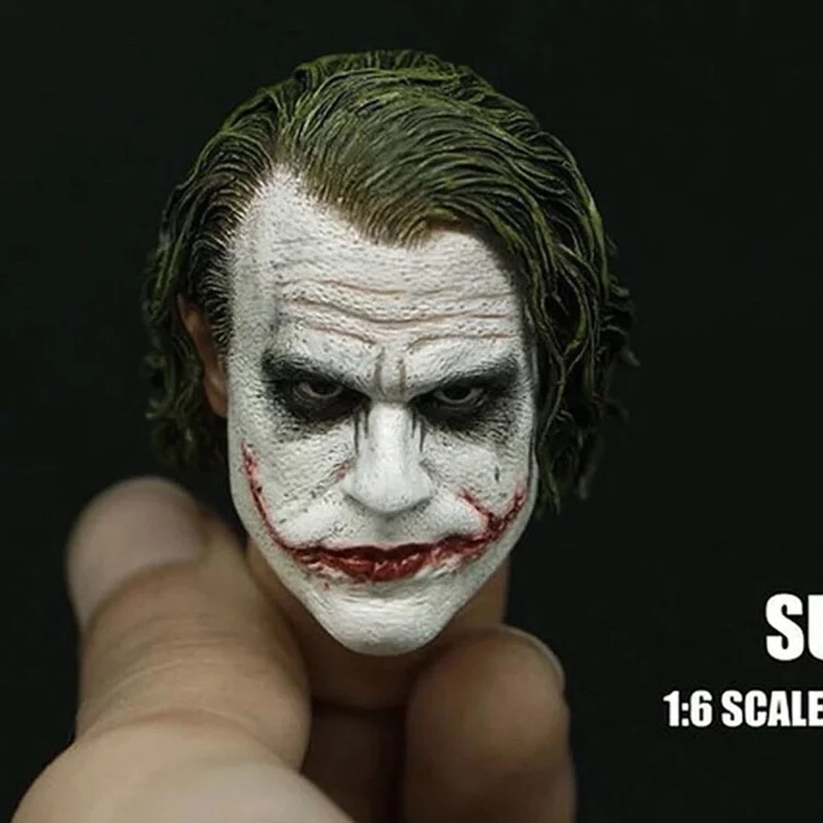 Custom 1/6Scale Joker Head Sculpt 3 0 для горячих игрушек DX11 DX01 экшн фигурки коллекция