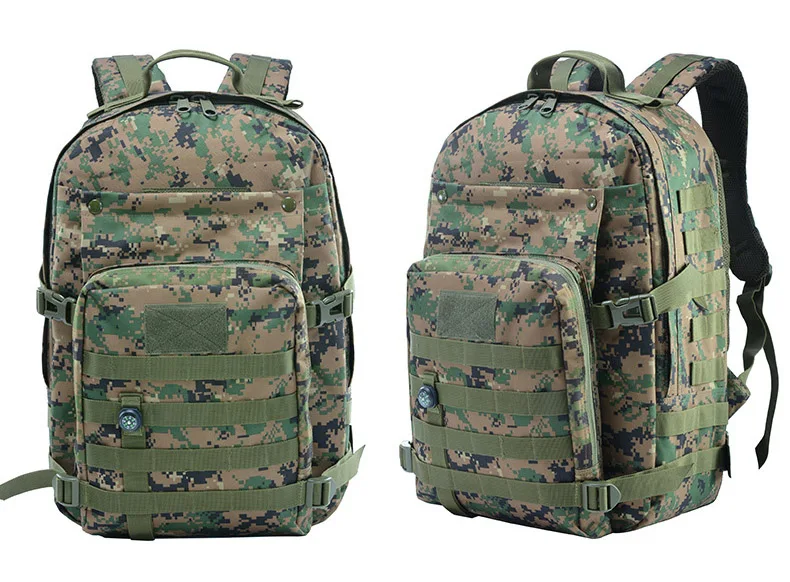 WOODLAND DIGITAL 40л тактический военный рюкзак, мужской рюкзак, рюкзак для путешествий, военный рюкзак, походный рюкзак для кемпинга, походов, охоты - Цвет: WOODLAND DIGITAL