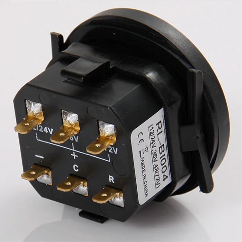 Цифровой светодиодный индикатор заряда батареи и LCD счетчик часов 12 В 24 36 48 72 в |