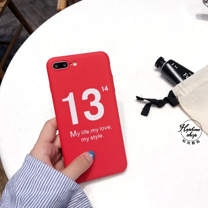 Pybth забавные Мультфильм телефона чехол для iPhone х 6 S 7 8 плюс крышка номер 1314 жесткий