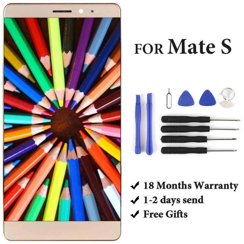 6 &quotзапасные части для телефона ЖК CRR UL00 HUAWEI MATE S с сенсорным экраном дигитайзер