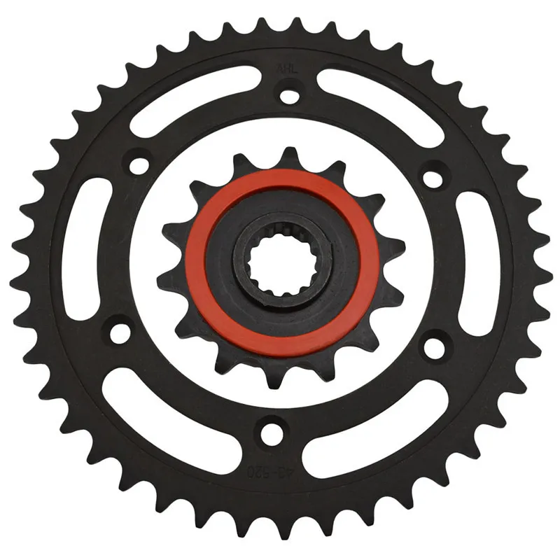 Запчасти для мотоциклов комплект передних и задних звездочек SUZUKI DR250 DJEBEL 250 DRZ250