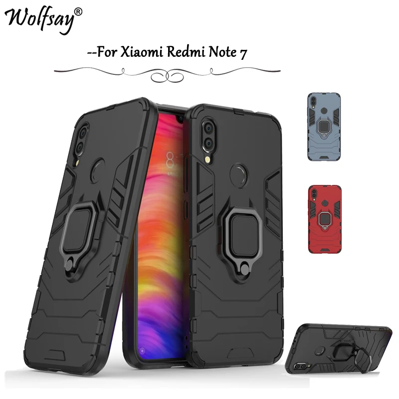 

Противоударный чехол для Xiaomi Redmi Note 7, силиконовый Жесткий чехол для телефона, чехол для Xiaomi Redmi Note 7, Xiaomi Redmi Note 7