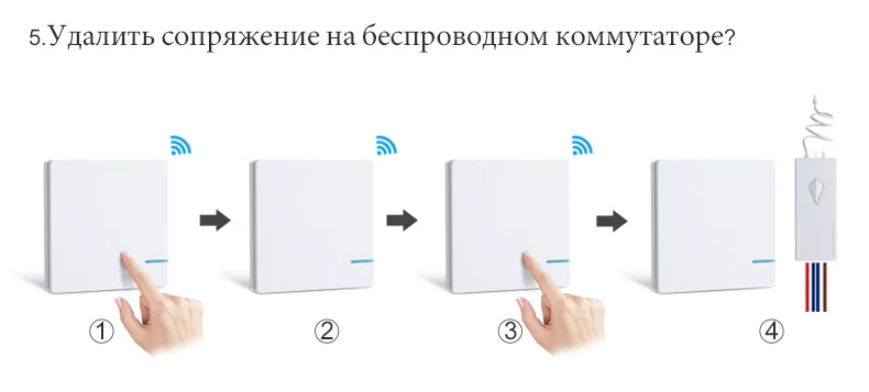 Smernit беспроводной переключатель 220 В smart настенный Wi-Fi адаптер дистанционное управление свет Настенные переключатели водонепроница