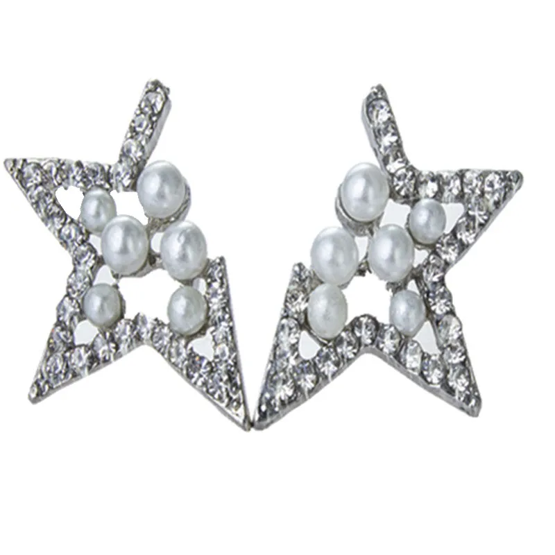 2018 Новое поступление популярные модные Brincos Oorbellen Bijoux полые Нотч пятиконечные