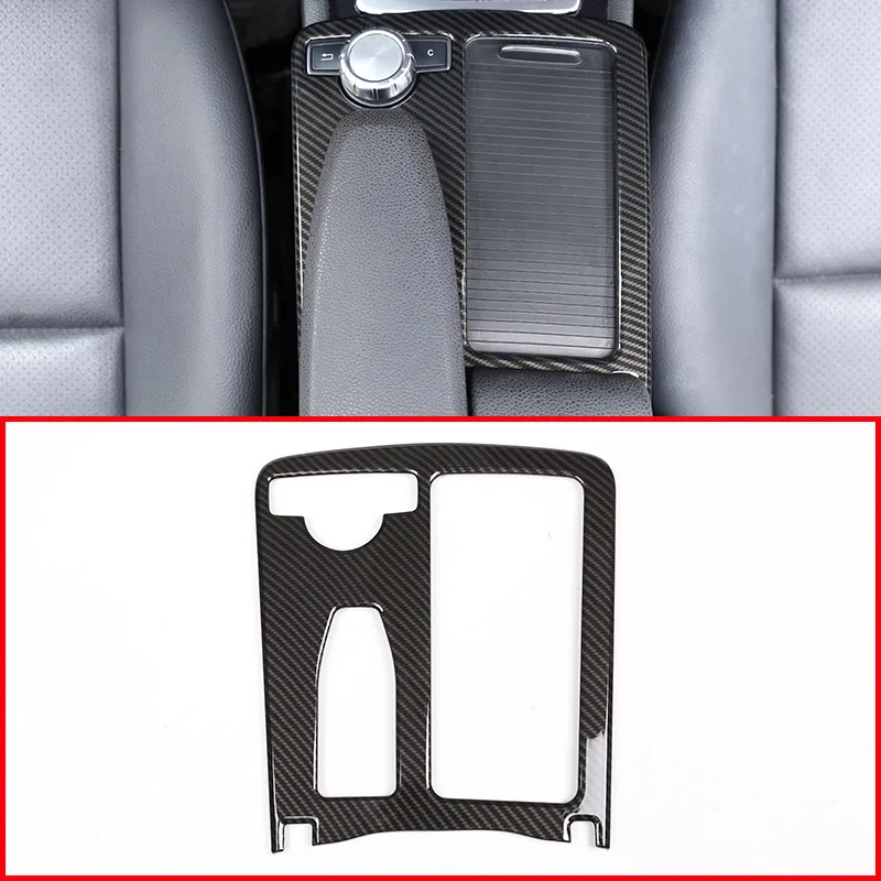 Для Mercedes Benz C Class W204 2008-2014 Автомобильная центральная консоль ABS подстаканник рамка