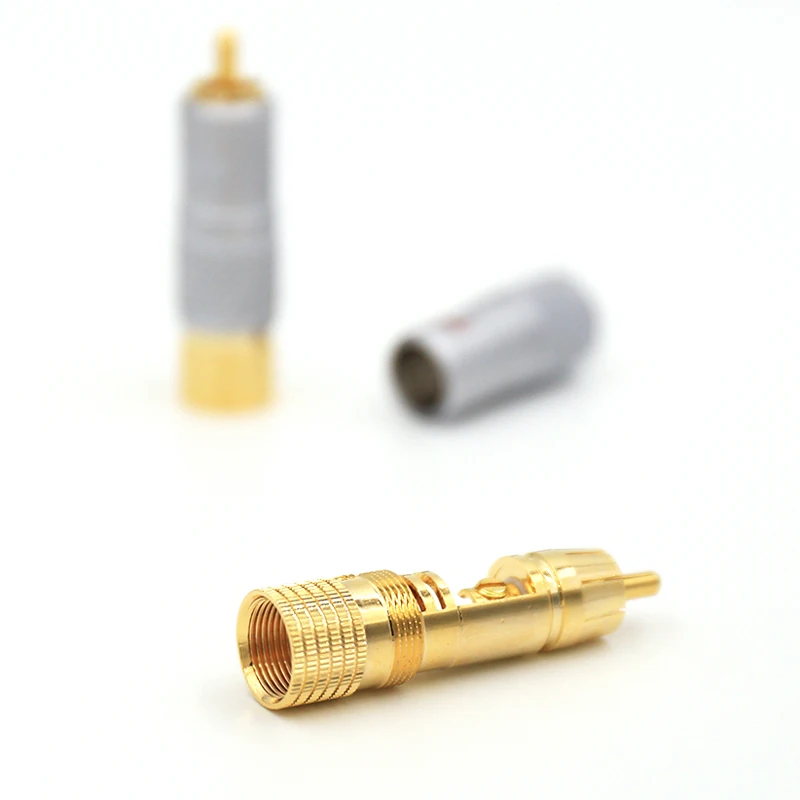 Аудиокабель с золотым покрытием Nakamichi разъем RCA 24K бесплатная доставка новинка