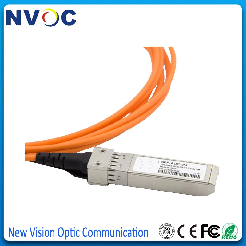 10 Гбит/с SFP + 3 М (9 футов) OM2 AOC активный оптический кабель совместимый 10G (3 м к