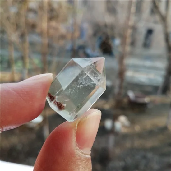 Кристалл палочка камень камни Фантом кристаллы точка Wicca Cristal Islande Пьер Naturelle Исцеление украшения дома аксессуары