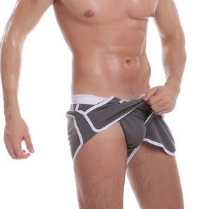 Шорты мужские быстросохнущие пляжные, брендовые Бермуды, пляжные шорты, одежда для плавания, домашняя одежда, повседневные