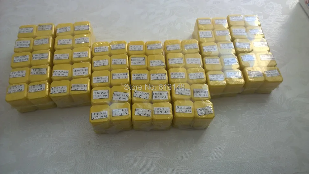 10 шт. ER16 пружина cnc шпиндель цанговый патрон Набор (внутренний диаметр от 1-10 мм)