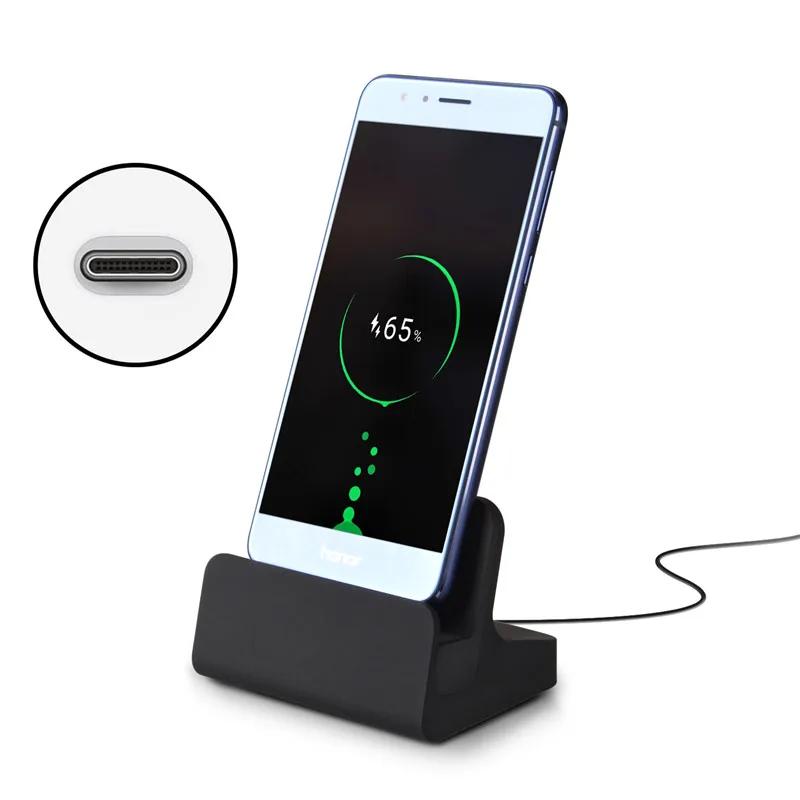 Зарядное устройство Qosea USB 3 1 Type C держатель зарядной станции Зарядная база для Huawei