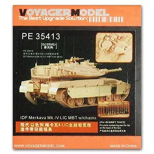 KNL HOBBY Voyager модель PE35413 Israel Meikawa 4LIC основной боевой танк обновленные металлические травления части