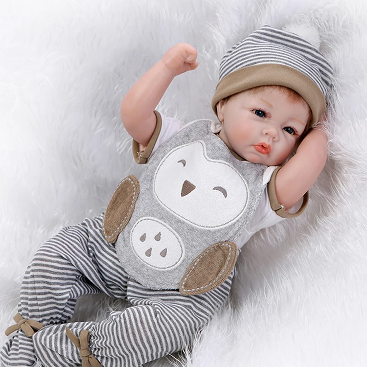 Настоящий bebes reborn оригинальный npk Dolls 50 см силиконовые куклы Малыши мальчики для