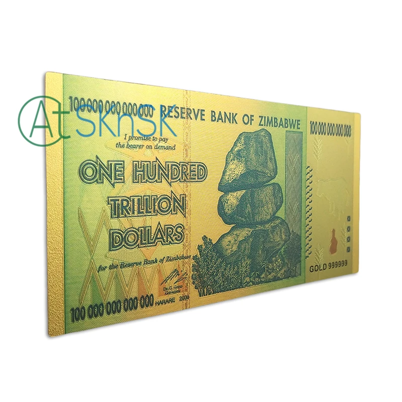 Оптовая продажа 100 шт./лот красочные памятные банкноты для сувенирных подарков в