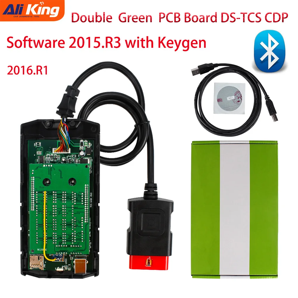 Bluetooth Новый DS VCI obd сканер V9.0 TCS pro plus со светодиодной подсветкой 3в1 программное
