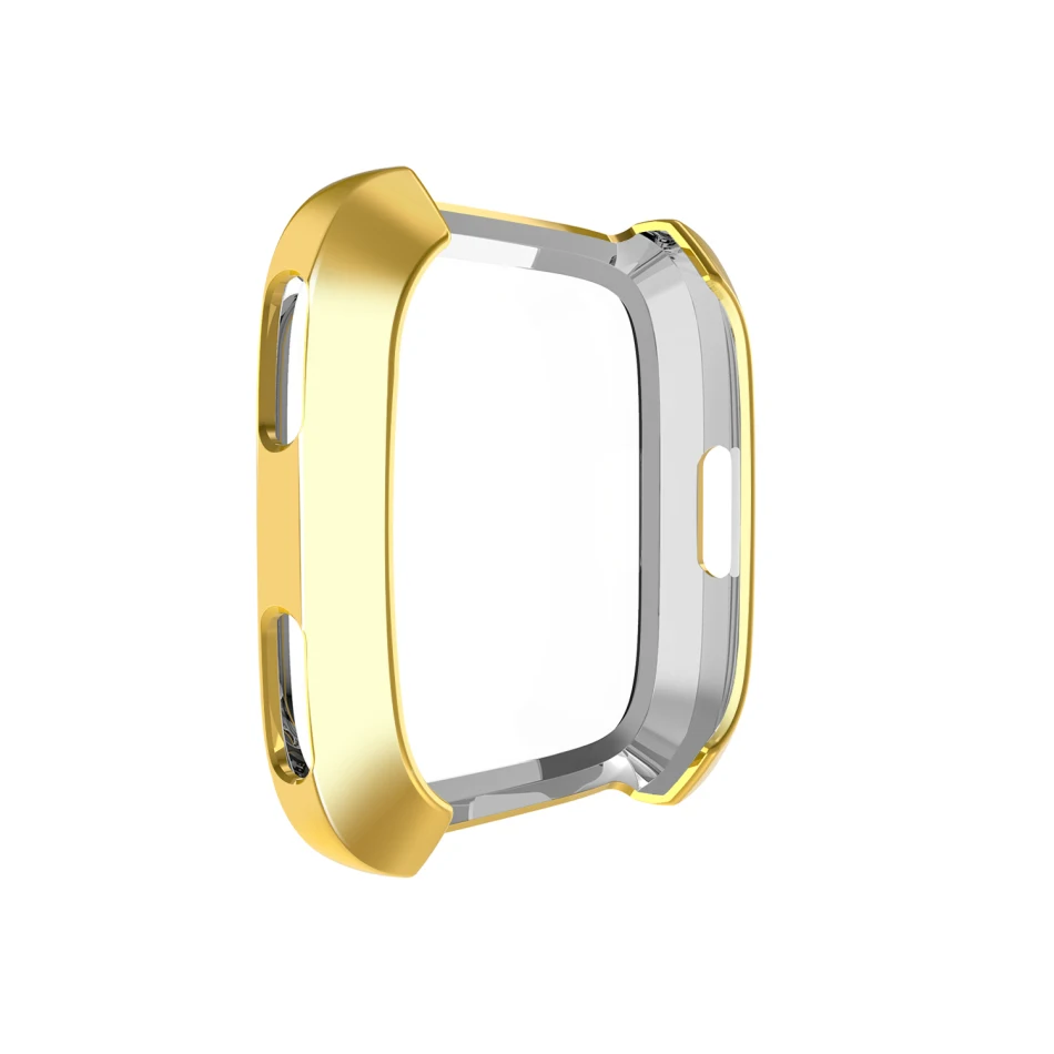 Ультра-тонкий чехол для Fitbit Versa, ремешок чехол Fit Bit Versa 2 тонкий прозрачный мягкий покрытие TPU аксессуары для часов защита экрана