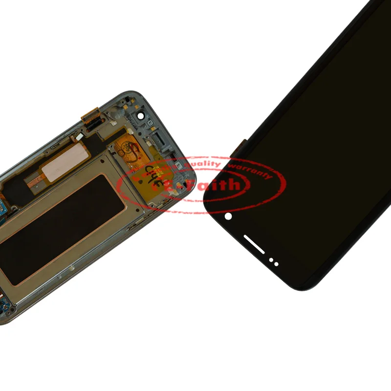 Из 2 предметов Оригинальные Замена ЖК-дисплей для Samsung Galaxy S7 край с сенсорным
