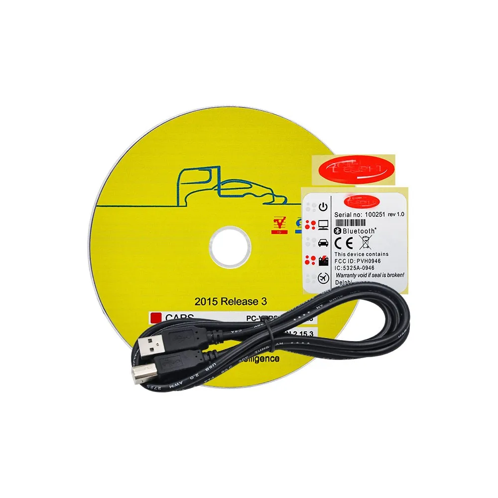 Высокое качество 2014 R2 R3 CD/DVD программное обеспечение для авто TCS сканер pro с