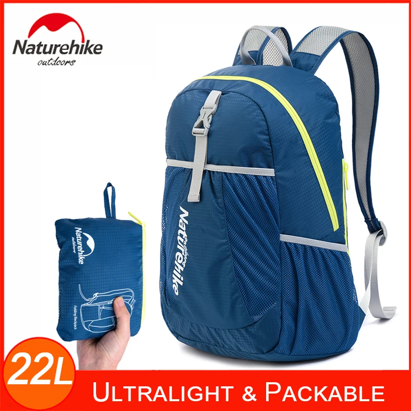 Naturehike на открытом воздухе снаряжение легкий складной рюкзак для кемпинга