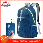 Naturehike на открытом воздухе снаряжение легкий складной рюкзак для кемпинга альпинизма езда на велосипеде путешествия 22L рюкзак