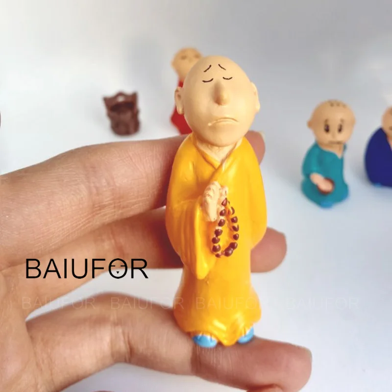 BAIUFOR миниатюры религиозная фигура монах Фея садовый декор террариумы