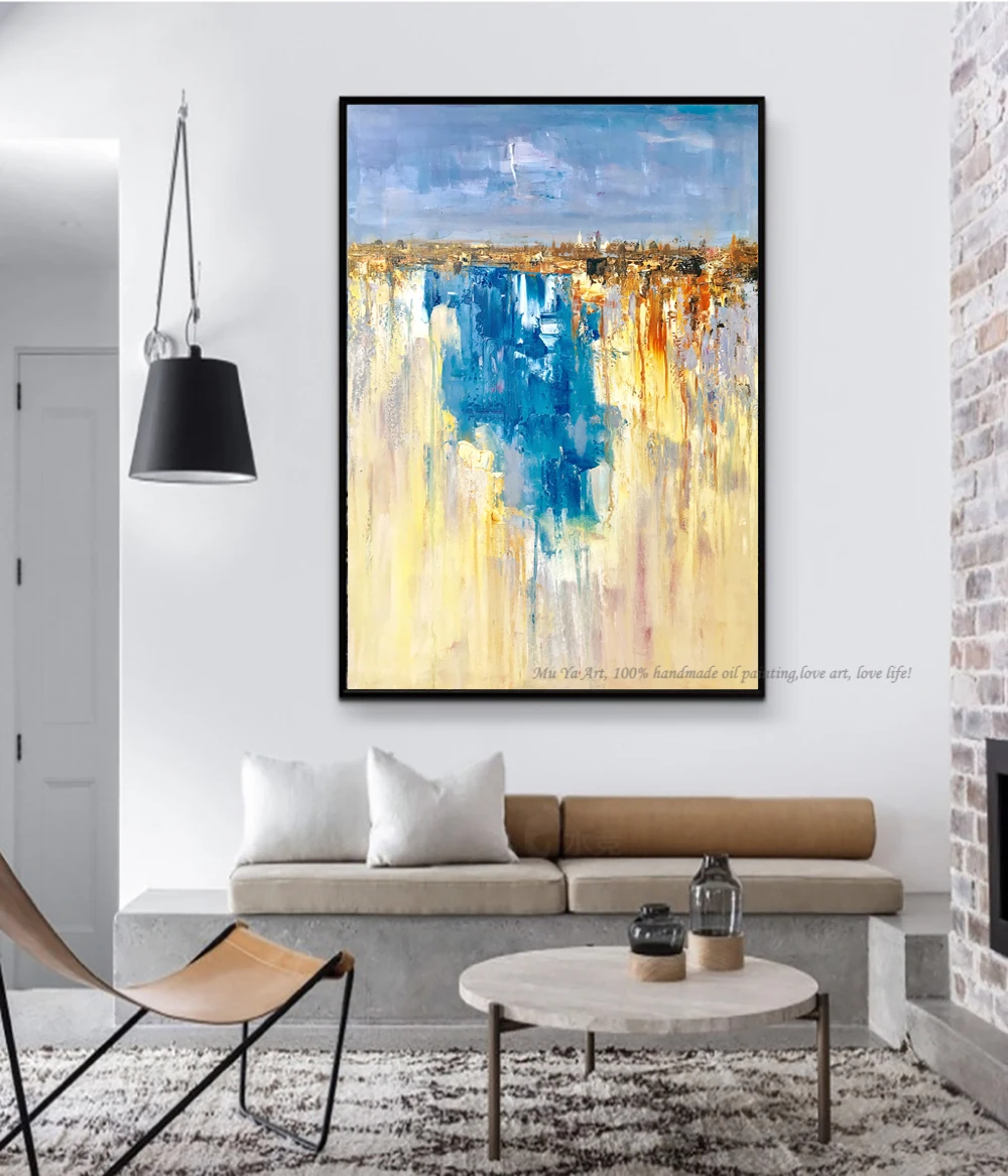 Большой ручной работы cuadro decorativo холст moderno Абстрактная живопись гостиной Холст Wall art картина маслом для картина для спальни home art deco