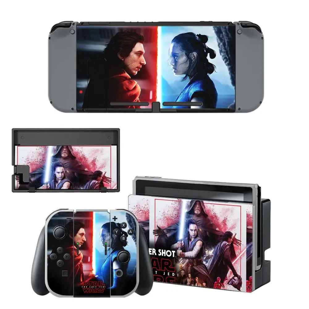 YSNS1027 Наклейки из "Звездных Войн" nintendo переключатель шкуры переключателя Nintend Vinilo кожи Стикеры наклейка для nintendo консолью коммутатора Joy-con контроллер - Цвет: YSNS1027