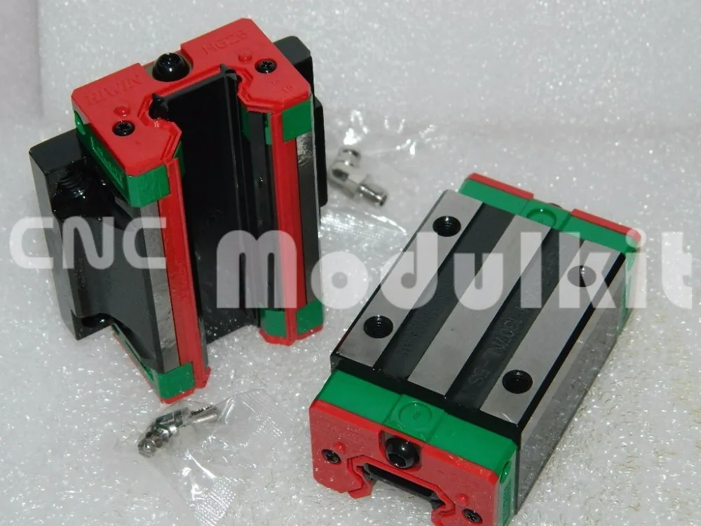 Блок HGW25 оригинальный Тайвань HIWIN HGH25 CNC линейный подшипник с фланцем HGW25CA линейная