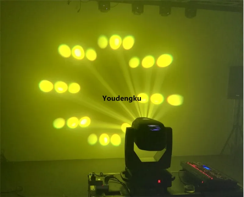 4 шт. с футляром f светильник Pro дешевый 350 Вт dmx 512 gobo 17r луч движущаяся голова