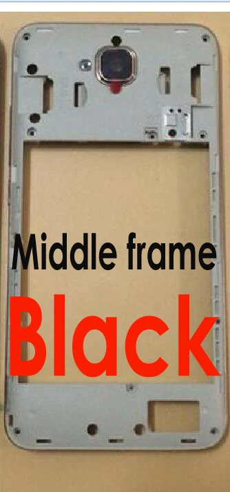 Middle frame Black LTPro для huawei honor 4c pro 4cpro TIT-L01 лицевая пластина для ЖК-дисплея рамка Передняя средняя рамка Корпус Батарейная дверь задняя крышка Корпус чехол - Цвет: Middle frame Black