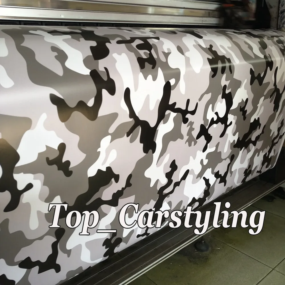 Лидер продаж! Снежный камуфляж для автомобиля пленка без пузырьков воздуха