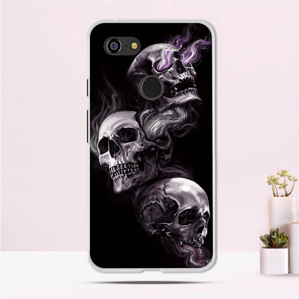 Чехол для Google Pixel 3 XL чехол мягкий из тпу с рисунком на задней крышке XL3 силиконовый