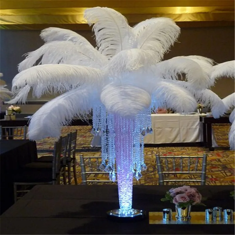 

Wholesale 100pcs 8-10" White Fancy Ostrich Feather Plume for Making Accessories or Decoration FREE SHIPPING